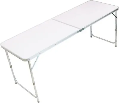 4FT Portable Folding Aluminium Camping Table Outdoor Garden Party Picnic BBQ • £19.99