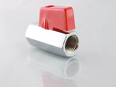 £4.29 • Buy Ball Valve 1/4 Bsp Female Female  Air Compressor Hose