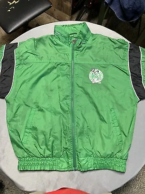 Vintage NBA Boston Celtics Starter Full Zip Up Jacket Size Large • $100