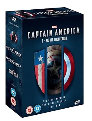 Captain America 1-3 [DVD] - DVD  62VG The Cheap Fast Free Post • £3.49