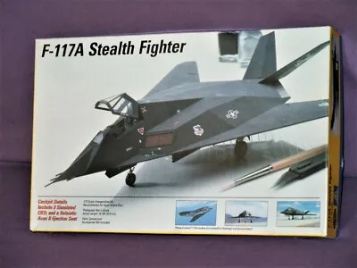 Testors/Italeri 1/72 Scale F-117A Nighthawk Stealth Fighter Model Kit #654- NICE • $12.99