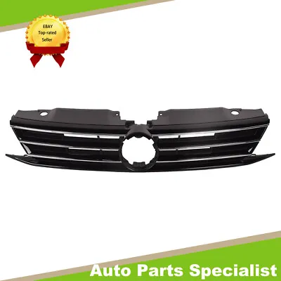 16D853653 For 2015-2018 VW Volkswagen Jetta Front Bumper Chrome Grill Grille • $54.58