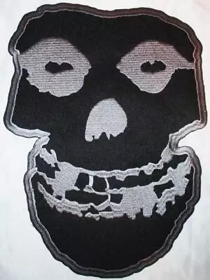 Misfits Fiend Skull Black And Gray Large Back Patch Punk • $15.25