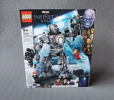 £29.95 • Buy New LEGO Marvel Super Heroes Iron Man: Iron Monger Mayham 76190 Retired Set