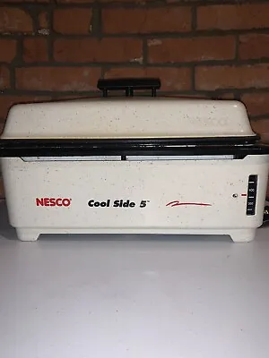 Vintage 1997 Nesco Cool Side 5 Quart Roaster Oven Ham Holiday Buffet Tested    • $45