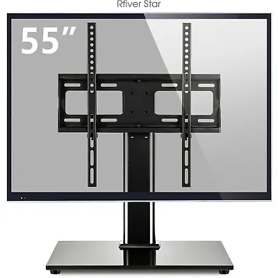 Universal TV Base Component Stand For 27-55  TVs Toshiba Samsung Vizio Sony LED • $36.99