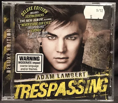 ADAM LAMBERT Trespassing Deluxe Edition CD AUS 2012 VGC FAST FREE POST  • $11.95