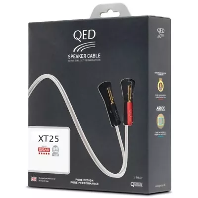 QED XT25 - 2m Terminated Pair • £66.80