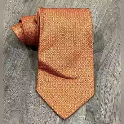 Brioni Hand Sewn Made In Italy Sunburst Starburst Geometric 7-Fold Tie • $60