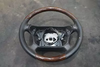 Driver Steering Wheel Black Walnut Wood Oem Mercedes G500 G55 G550 W463 2002-12 • $599.99