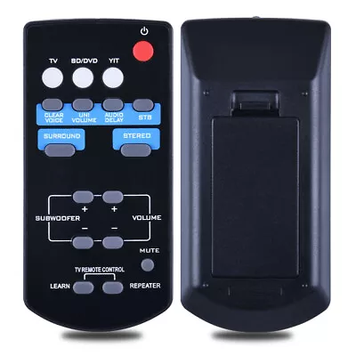 $14.84 • Buy FSR60 WY57800  Remote Control Fit For Yamaha SoundBar ATS-1010 YAS-101 