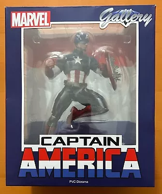 Captain America Action Figure Statue - Diamond Select Gallery. Boxed • £54.95