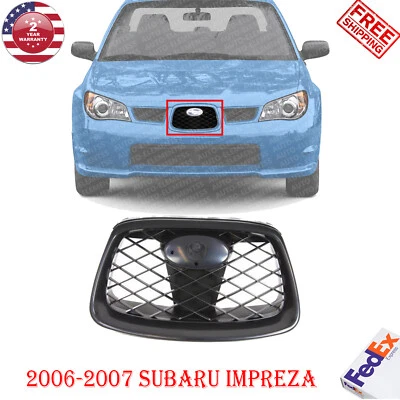 $86.49 • Buy ⭐ ⭐ New Center Grille Textured Black For 2006-2007 Subaru Impreza⭐ ⭐ 