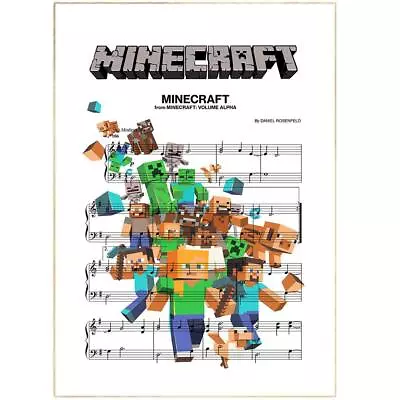 MINECRAFT Main Theme Poster • £5.99