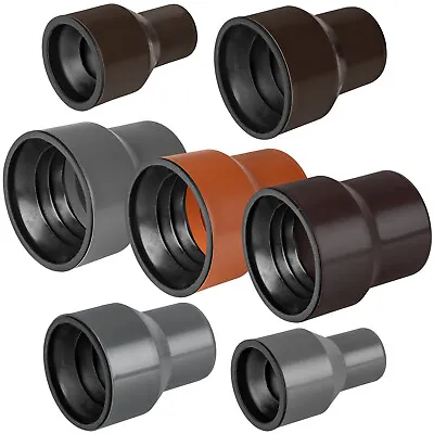 Connector Cast Iron Pipe-Plastic Pipe 50mm 75mm 110mm 160mm Adaptor With Gasket • £4.29