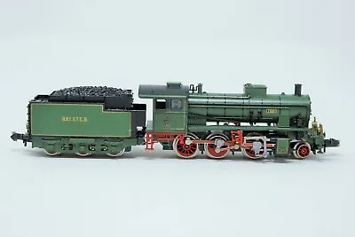 N Scale Minitrix 12903 Green Bay.Sts.B. Steam Locomotive W/Tender No Box • $205.99