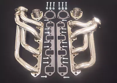 Ford Windsor V8 Headers To Suit Gt40 Heads Polished Stainless Steel (234) • $299