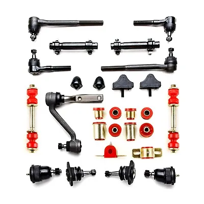 Red Poly Front End Suspension Master Rebuild Kit Fits 1967 Chevrolet Camaro • $943.29