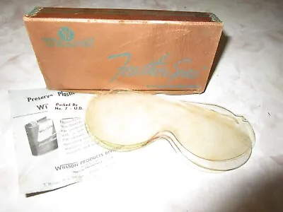 Vintage Willson  FeatherSpec Safety Glass / Goggles Plastic Lenses 1960's 70's? • $19.95