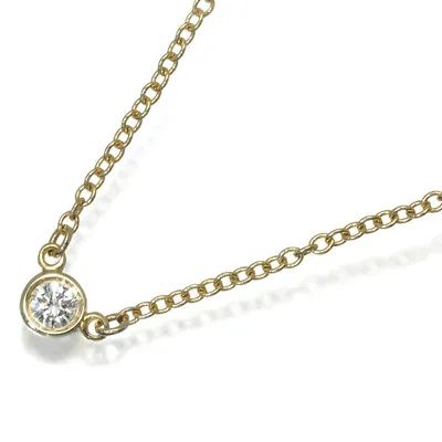 Auth Tiffany&Co. Necklace Diamonds By The Yard 18K 750 Yellow Gold  • $418.04