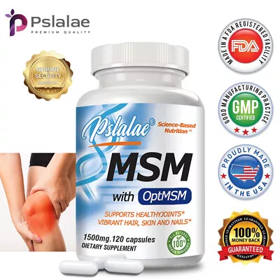 MSM Methylsulfonylmethane 1500mg - Joint Bone Skin Hair And Nails Health • $7.79