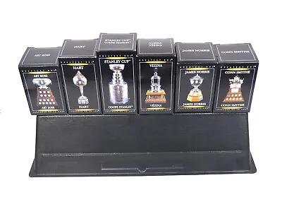 NHL McDonalds Mini Hockey Trophies 2003 Set & Plastic Stand In Original Boxes • $79.96