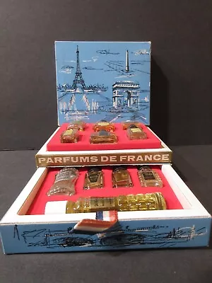 Set Of Vintage Miniature Parfums De France Set In Original Display Box • $19.95