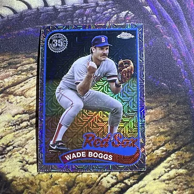 Wade Boggs 2024 Topps Series 1 Mojo Refractor T89c-36 Boston Red Sox • $3.97