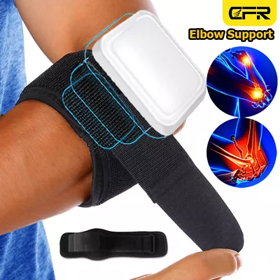 £12.39 • Buy Tennis Elbow Support Brace Strap For Arthritis Golfers Pain Band EVA Pad