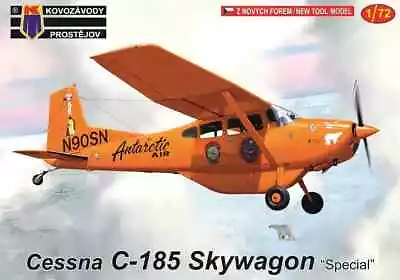 1/72 Utility Aircraft: Cessna C-185  Skywagon [ 3 Options] #0366 :  KP MODEL • $29.95