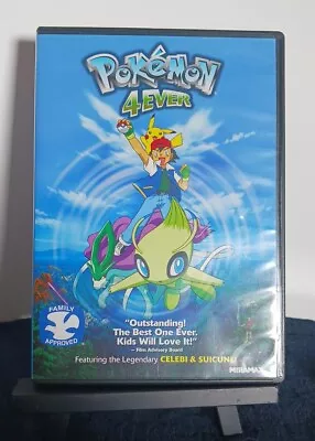 Pokemon 4Ever (DVD 2014) Has Signiture On Disk Disk Is Clean Rare  • $9.95
