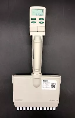 Rainin EDP3 Plus 20-200µL LTS 12 Channel Electronic Digital Pipette • $79