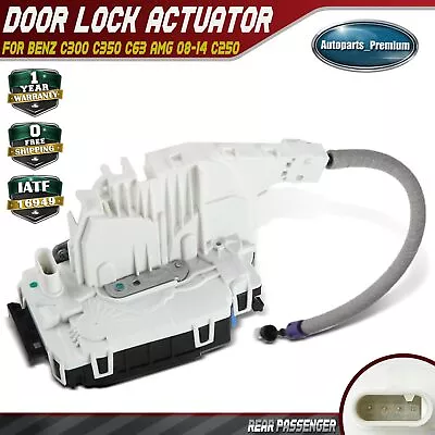 Rear Right Door Lock Actuator For Mercedes C250 C300 C350 C63 AMG 2008-2015 4pin • $41.98