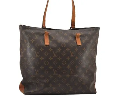Authentic Louis Vuitton Monogram Cabas Mezzo Shoulder Tote Bag M51151 Junk 8790H • $273