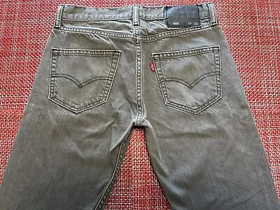 Levi’s Mens 508 Regular Taper Fit Gray Jeans 29x32 • $21.99