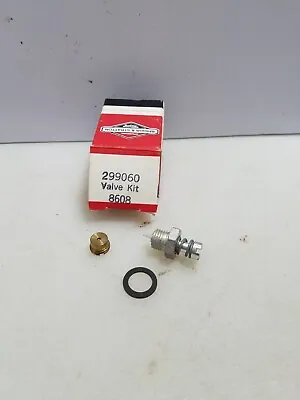 Briggs & Stratton Needle Valve Kit 299060 - OEM Packaging - NEW - A1C • $5