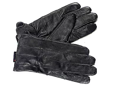 3M Gloves Texting Thinsulation Leather Black Insulation Men's Size M/L NWT • $15.95