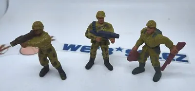 G.U.T.S. GUTS Ground Troops 2.5  Figure Set Of 3 Mattel 3602 1986 • $9.99