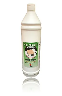 CAIPAN Mint Udder Cream NEW 1000ml Original Peppermint Mint Udder Cream  *OFFER* • £34.99