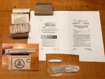 $31.99 • Buy American Telephone & Telegraph Bell System Carbon Monoxide Kit Coal Mine Manhole