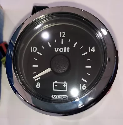 VDO Marine Voltmeter Gauge #V02413070CH • $24