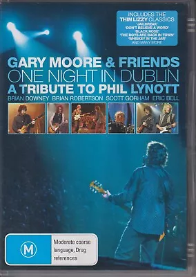 Gary Moore And Friends - One Night In Dublin - A Tribute To Phil Lynott Dvd • $13.02