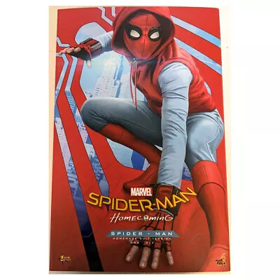 Spider-Man Homecoming Homemade Suit Hot Toys MMS414 1/6 Scale 11   Action Figure • $300