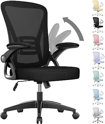 Ergonomic Desk Chair Mesh Computer Chair With Lumbar Support Home Office Chair • $59.69