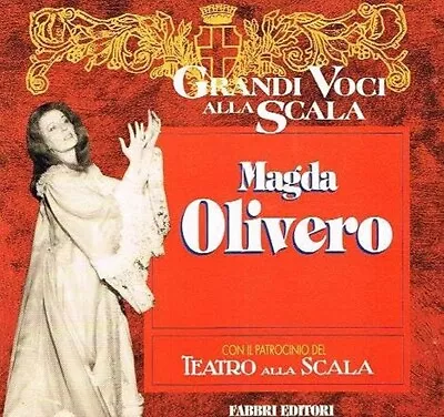 Magda Olivero (1939-1953) UK Grandi Voci Alla Scala (1995) • $6.30