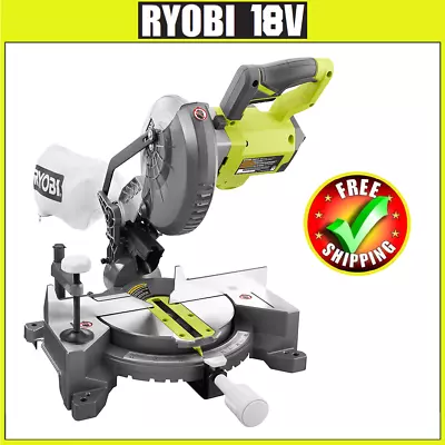 RYOBI 7-1/4 In. Compound Miter Saw 18-Volt Cordless P553 Tool Only Brand New NIB • $139.99