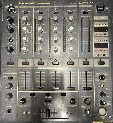 £21 • Buy Pioneer DJM - 600  Professional DJ Mixer 4 Channel  - Spares Or Repairs