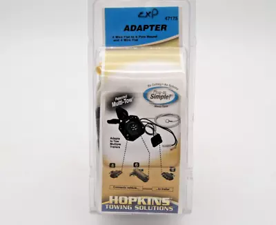 Hopkins 47175 Trailer Connector Adapter - 4 Flat To 6 Round And 4 Flat • $24.99