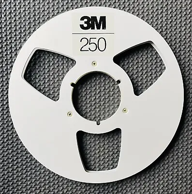 3M 250 NAB HUB Metal Aluminum Take Up Reel   1/4  Tape  10.5  • $25.99