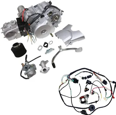 125cc Semi Auto Motor Engine Kit Reverse For Honda ATC70 90cc ATV Quad Go Kart  • $419.99
